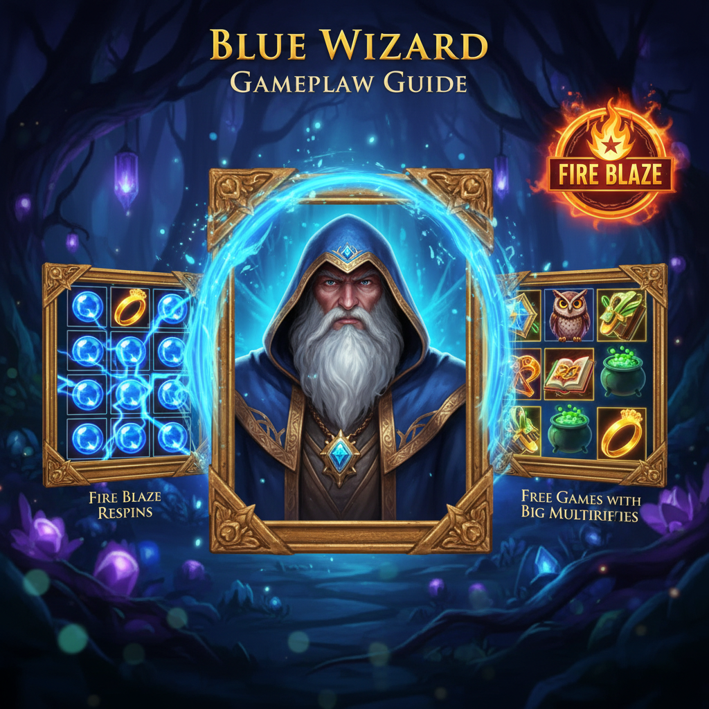 Blue Wizard - gameplay guide and strategy